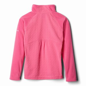 Columbia Glacial™ II Skinna Print Half Zip Flickor Rosa (AOEKL6093)